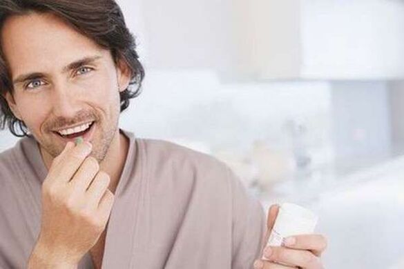 A man gets a drug to increase a member